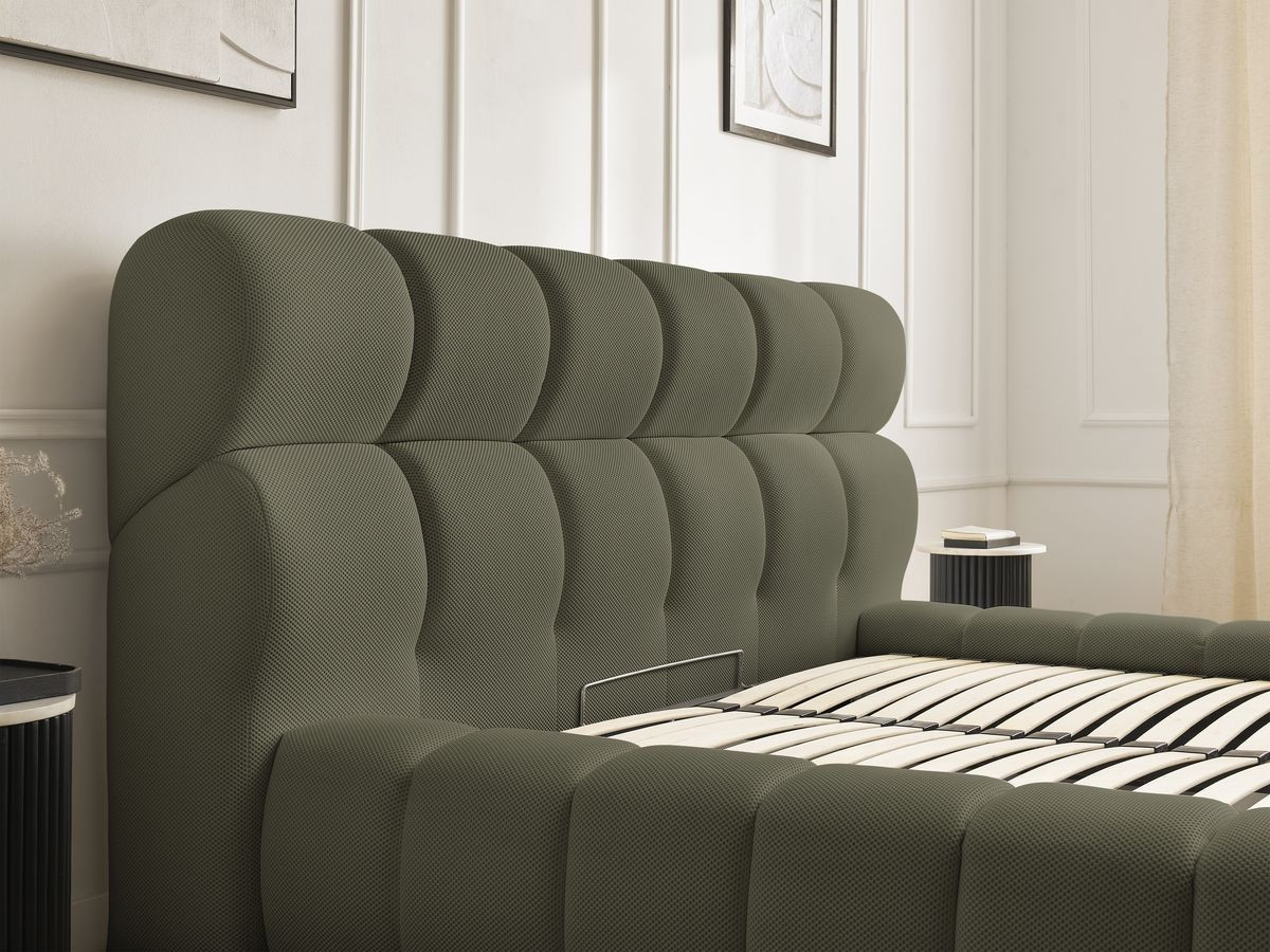 MONT-BLANC opbergbed + MONT-BLANC bedeinde van netstof