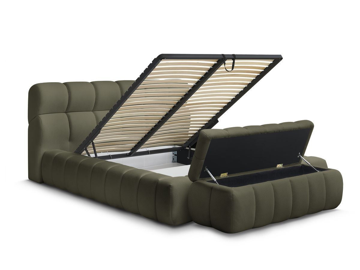 MONT-BLANC opbergbed + MONT-BLANC bedeinde van netstof
