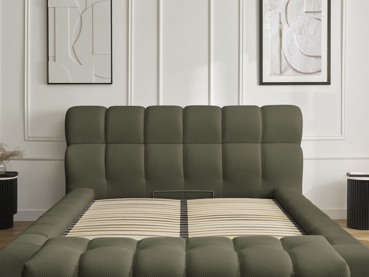 MONT-BLANC opbergbed + MONT-BLANC bedeinde van netstof