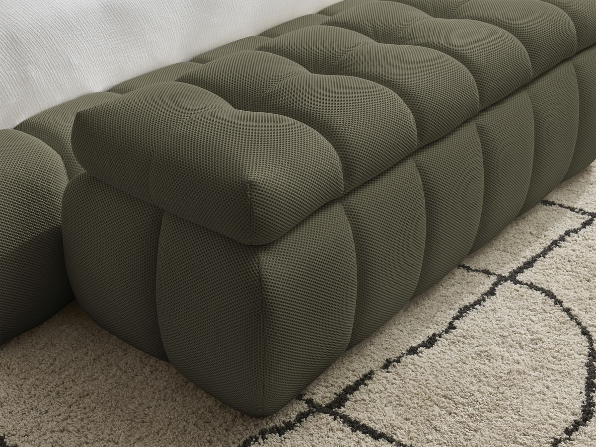 MONT-BLANC opbergbed + MONT-BLANC bedeinde van netstof
