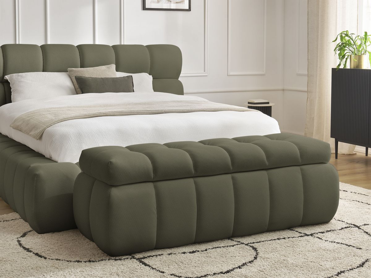 MONT-BLANC opbergbed + MONT-BLANC bedeinde van netstof