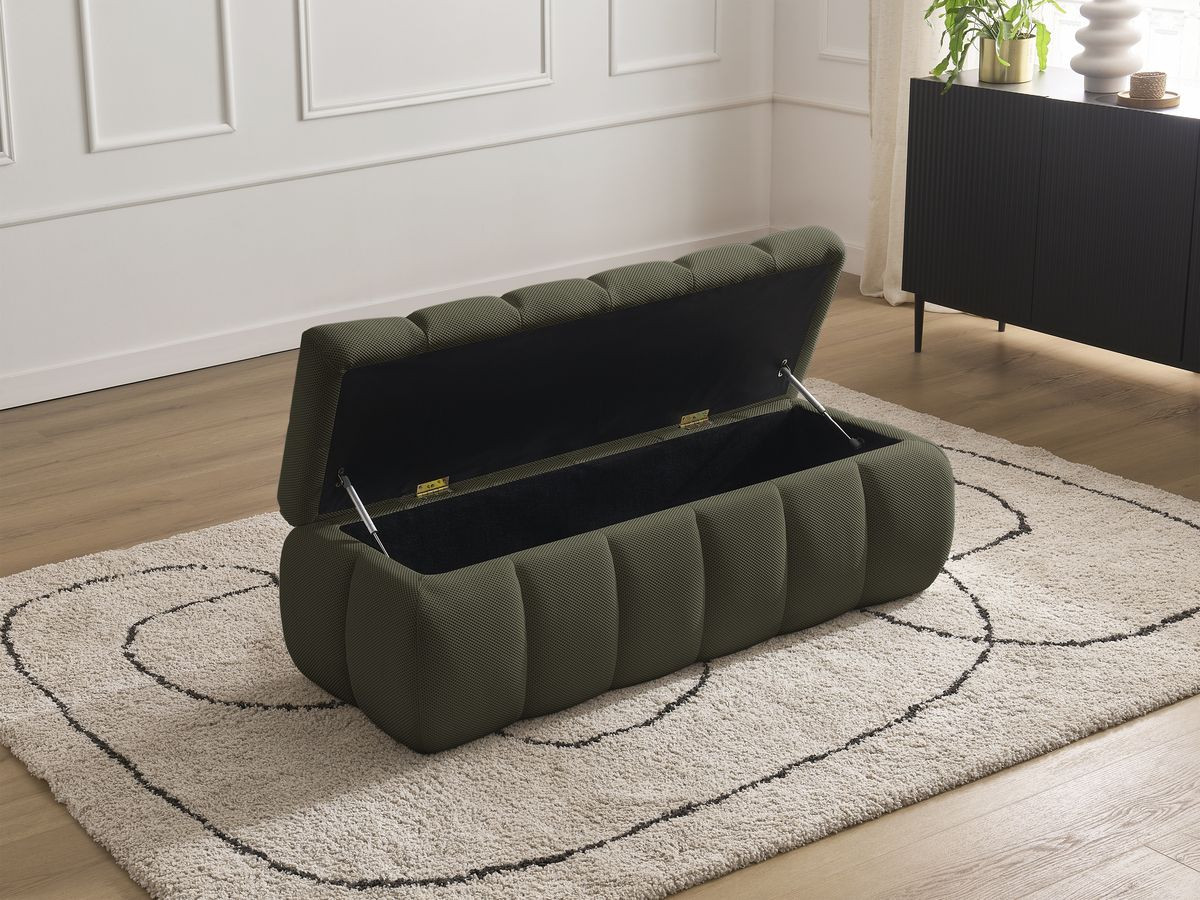 Bout de lit MONT-BLANC tissu mesh