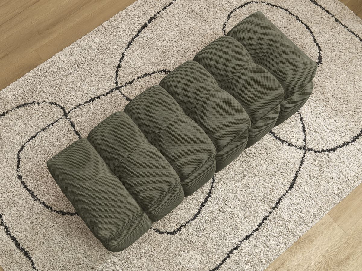 Bout de lit MONT-BLANC tissu mesh