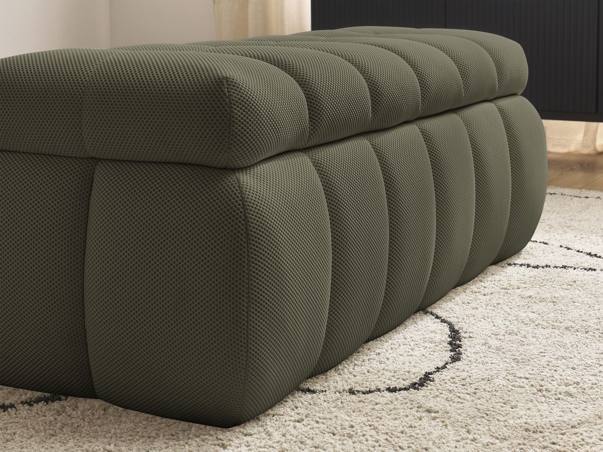 Bout de lit MONT-BLANC tissu mesh