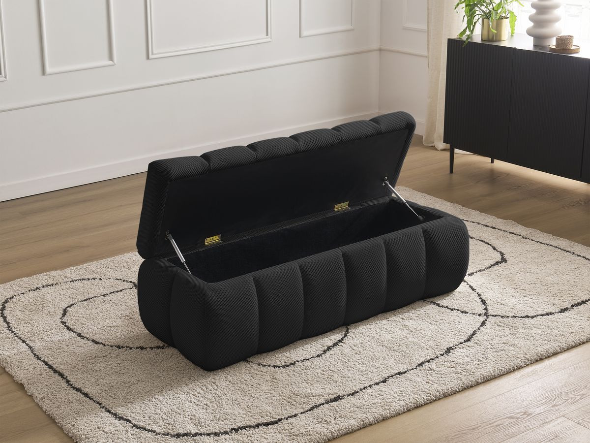 Bout de lit MONT-BLANC tissu mesh
