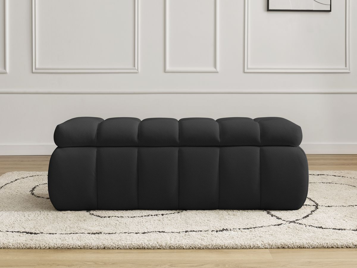 Bout de lit MONT-BLANC tissu mesh