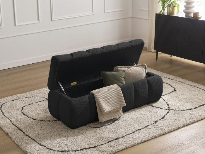 Bout de lit MONT-BLANC tissu mesh