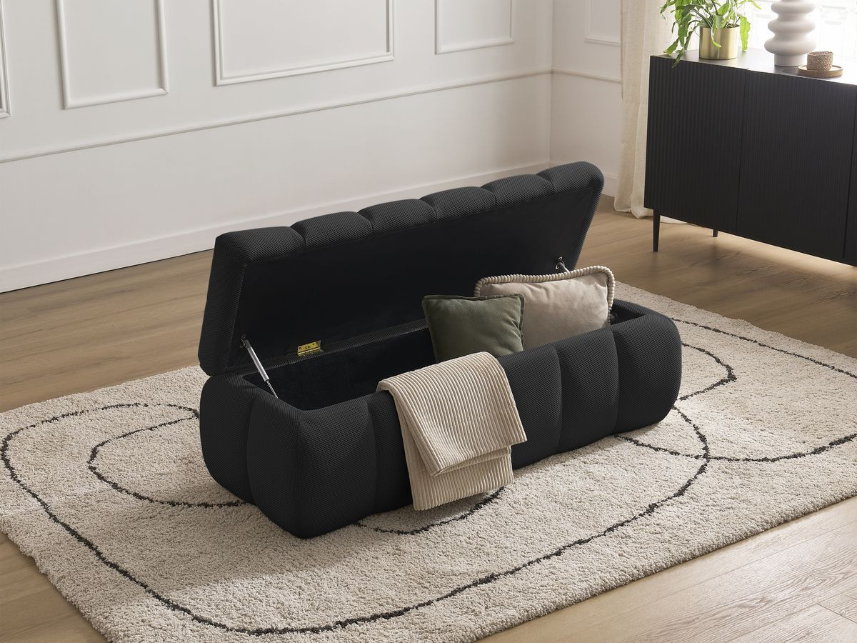 Bout de lit MONT-BLANC tissu mesh