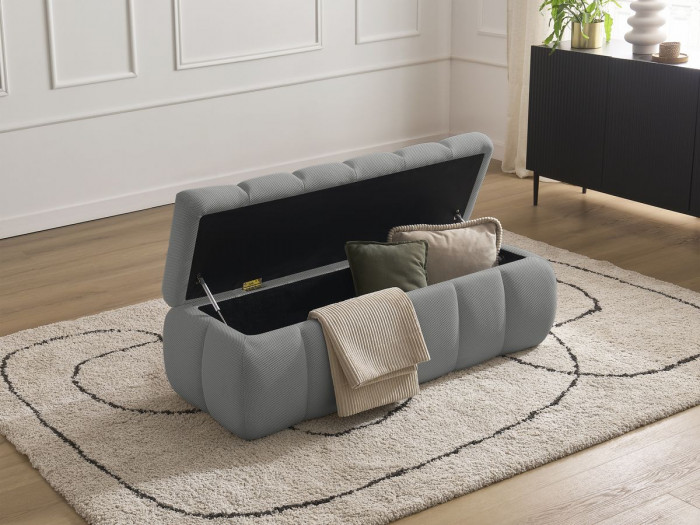 Bout de lit MONT-BLANC tissu mesh