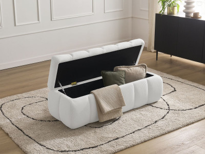Bout de lit MONT-BLANC tissu mesh