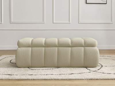 Bout de lit MONT-BLANC tissu mesh