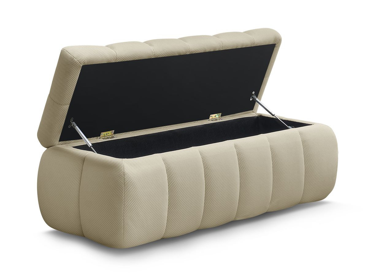 Bout de lit MONT-BLANC tissu mesh