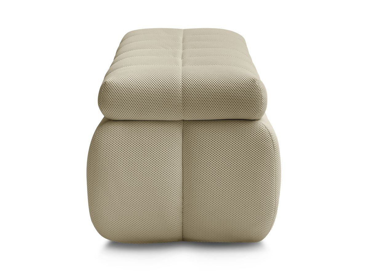 Bout de lit MONT-BLANC tissu mesh
