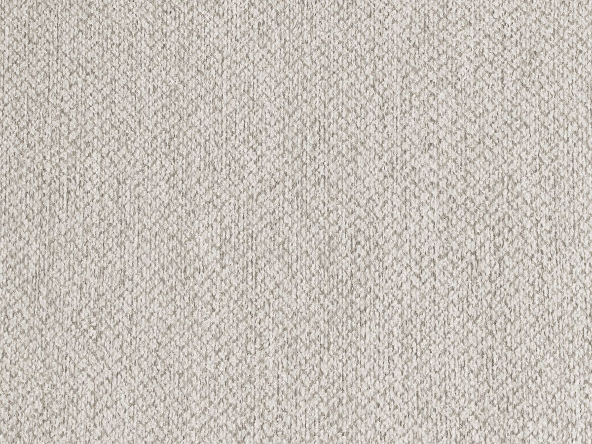Canapé d'angle fixe EVEREST tissu chiné - Orange - Angle droit - 10 coussins