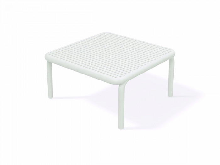 Table de salon de jardin carrée 80 cm RHODES