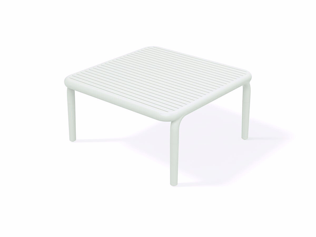 Table de salon de jardin carrée 80 cm RHODES