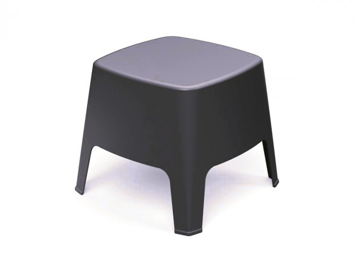 Table de salon de jardin carrée 49 cm MILOS