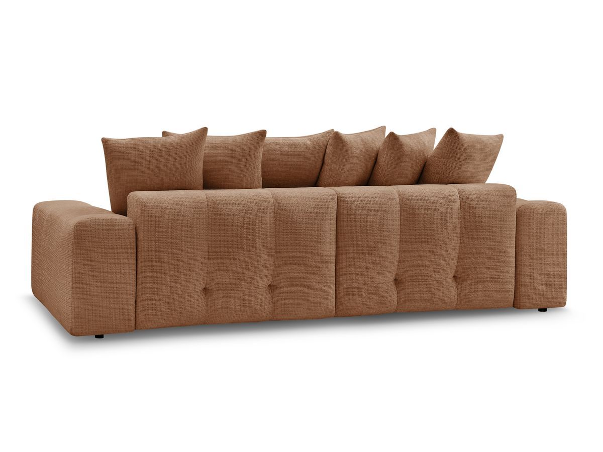 Canapé droit convertible coffre ANAKIN tissu texturé