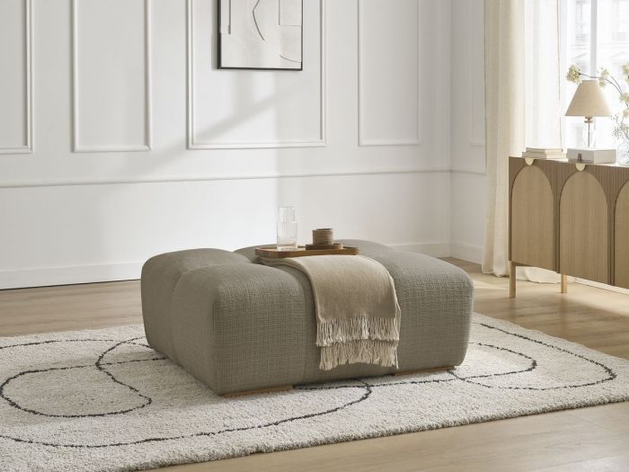 Pouf ANAKIN tissu texturé