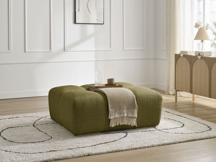 Pouf ANAKIN tissu texturé