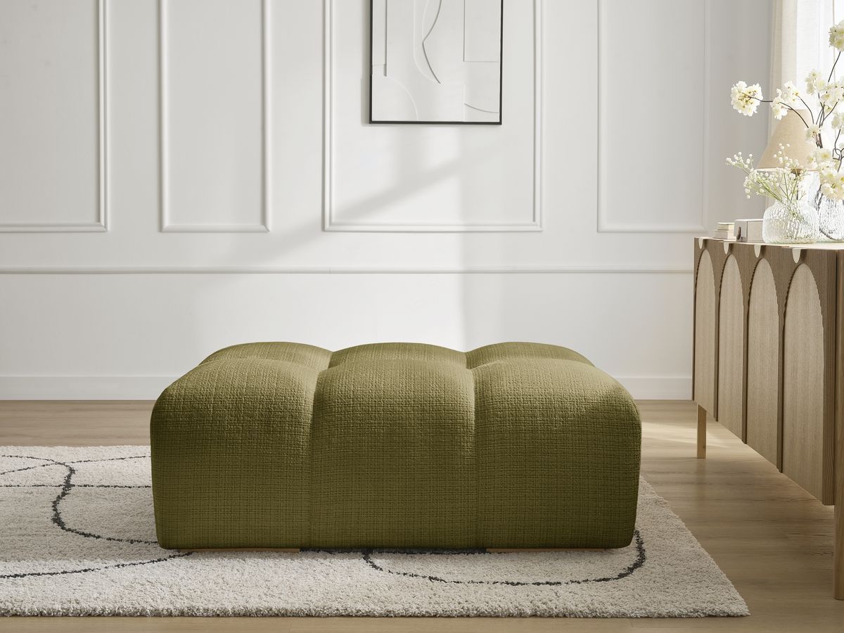 Pouf ANAKIN texturé vert — vue 5