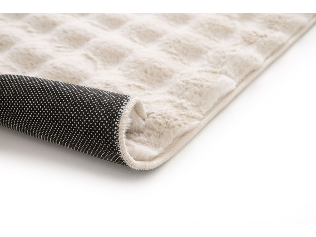 Tapis poils ras BOB uni en relief 3D — vue 6