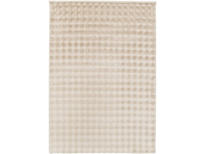 Tapis poils ras BOB uni en relief 3D