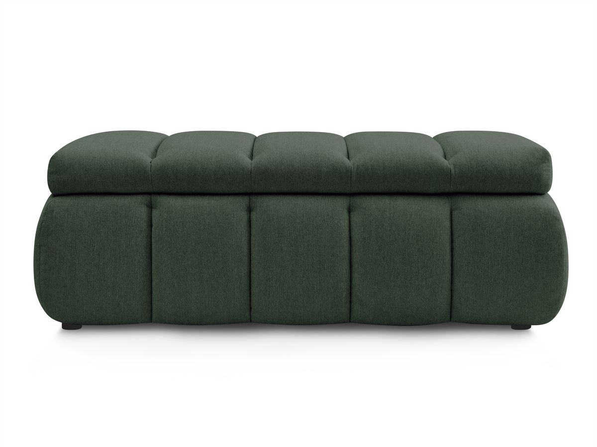 Bout de lit DENALI tissu lisse