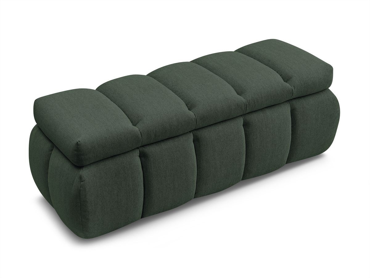 Bout de lit DENALI tissu lisse