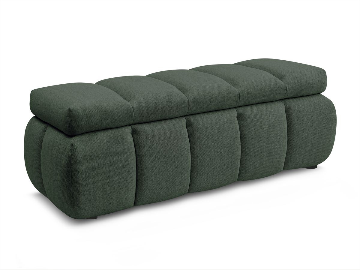 Bout de lit DENALI tissu lisse