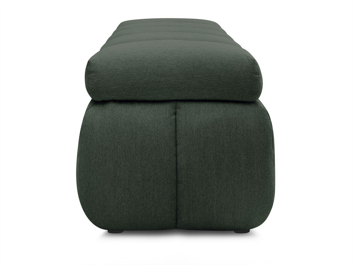 Bout de lit DENALI tissu lisse