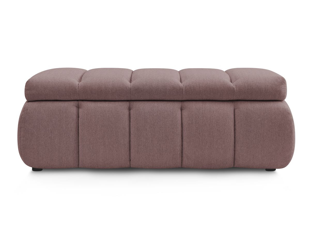 Bout de lit DENALI tissu lisse