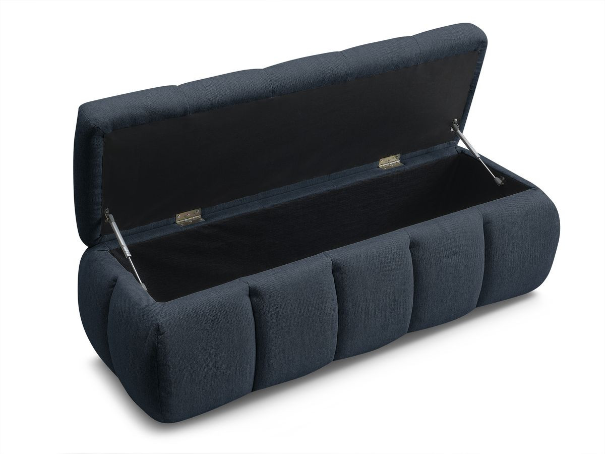 Bout de lit DENALI tissu lisse