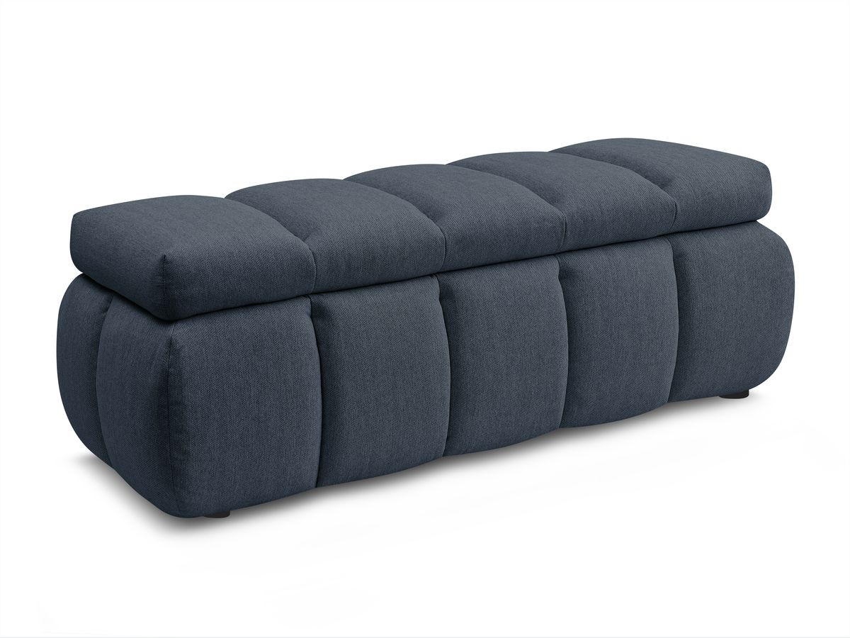 Bout de lit DENALI tissu lisse