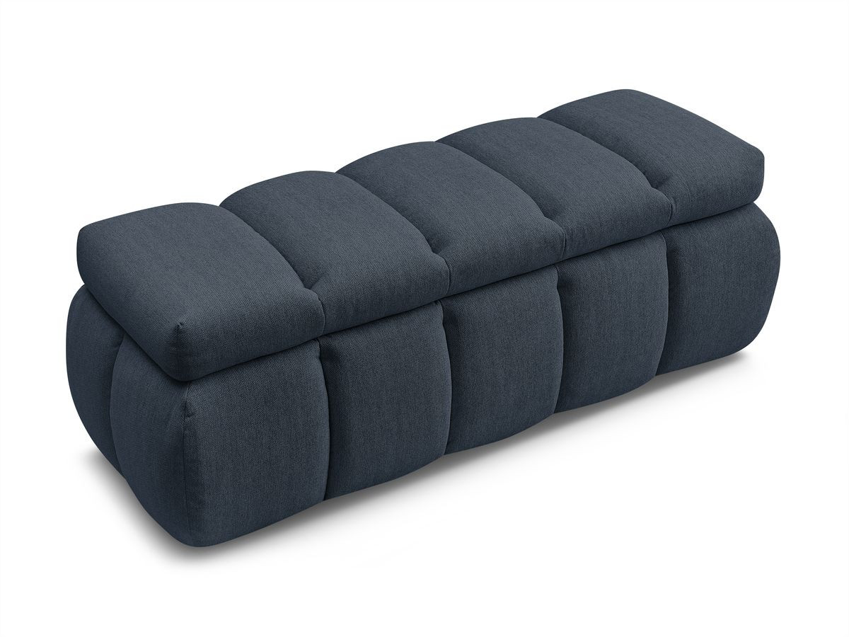 Bout de lit DENALI tissu lisse