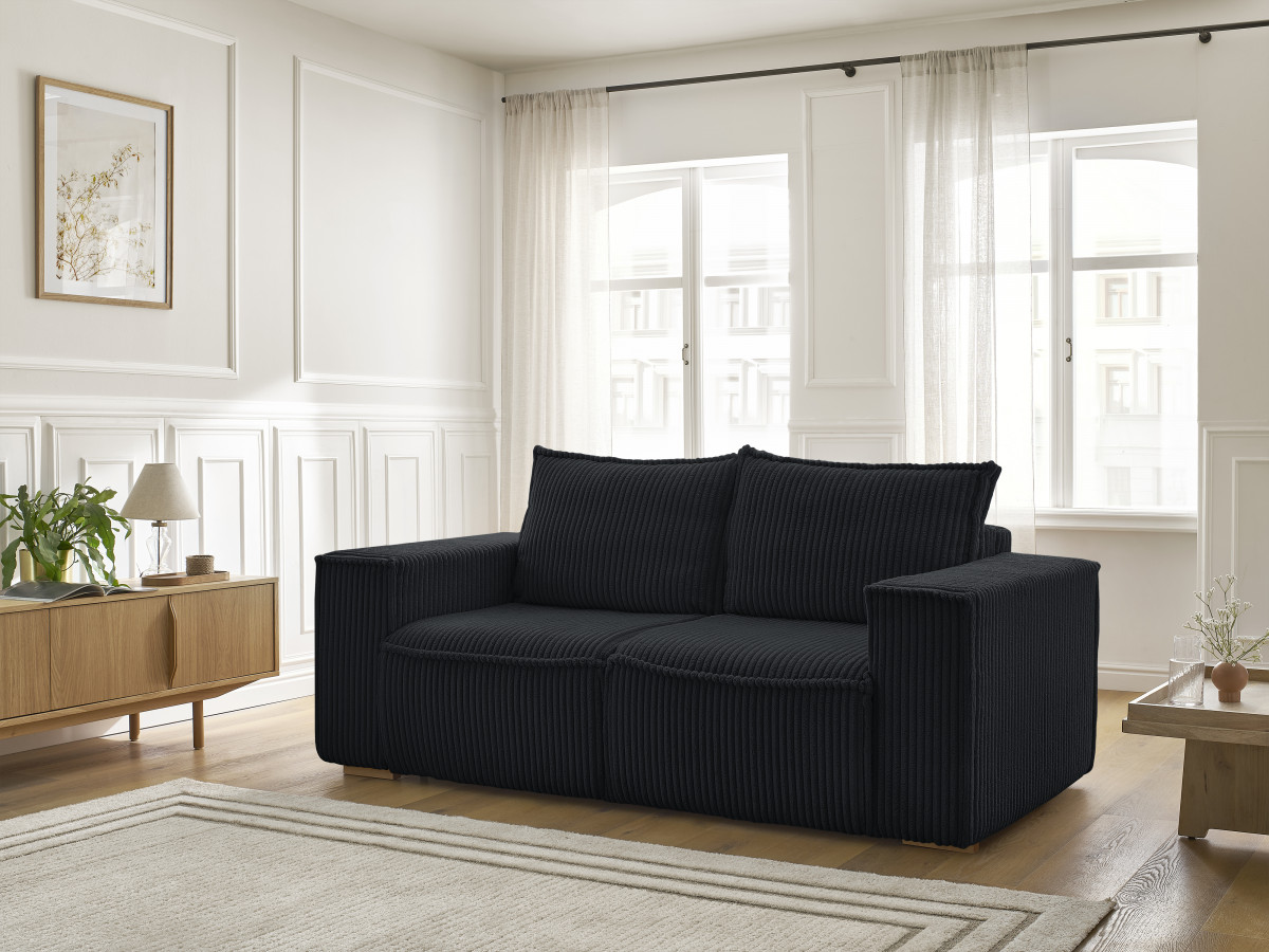 CHELSEA omvormbare rechte bank met express-opening, grote zachte rib