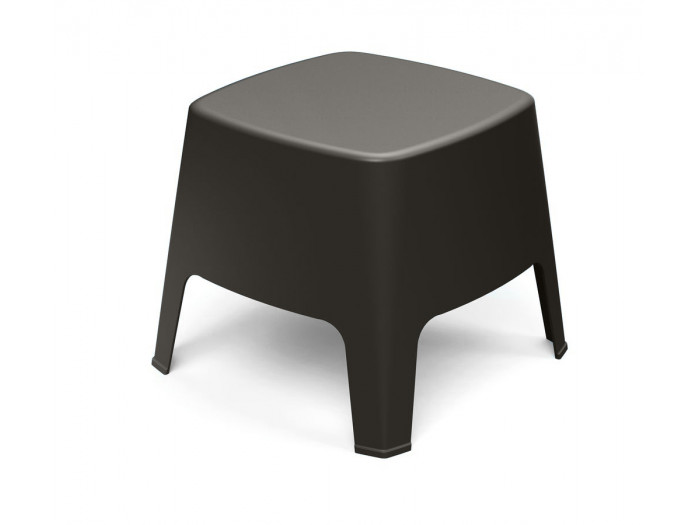 Table de salon de jardin carrée 49 cm MILOS