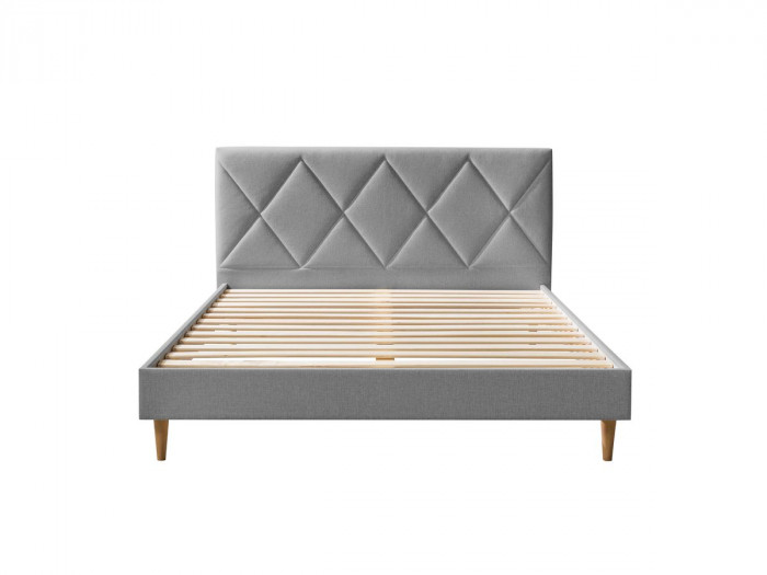 Structure de lit 180 x 200 cm PANTHEON avec lattes massives