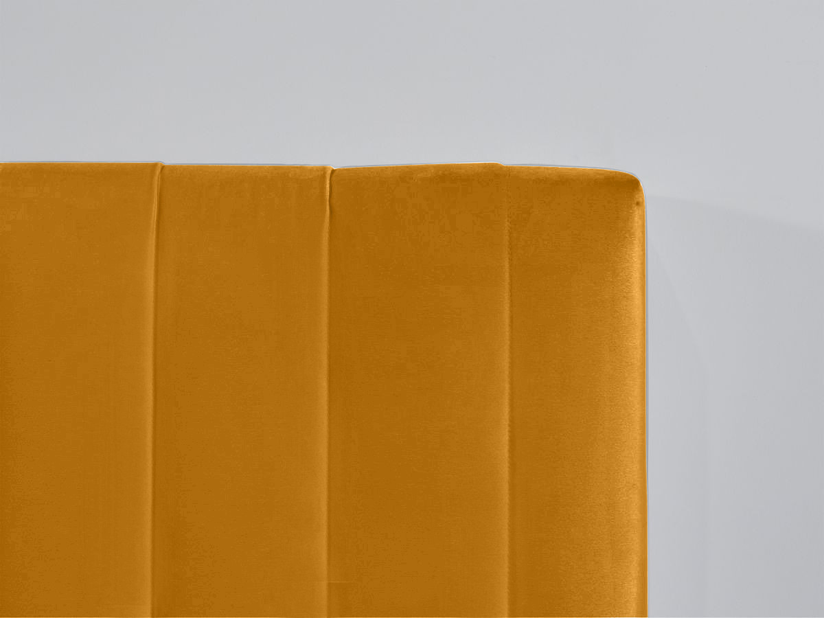 OCEANE VELOURS bed met massieve lattenbodem