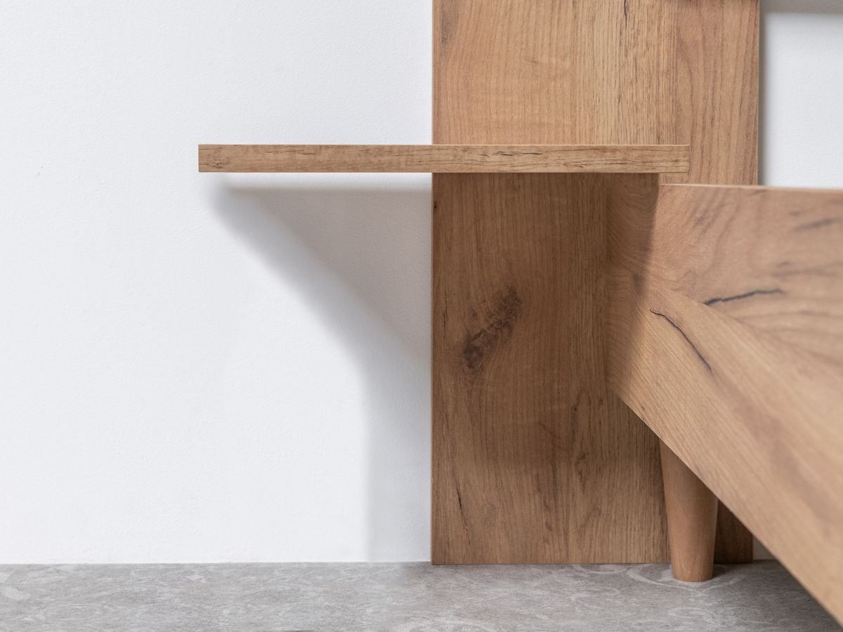 Structure de lit 160x200 cm TRIOMPHE avec lattes massives