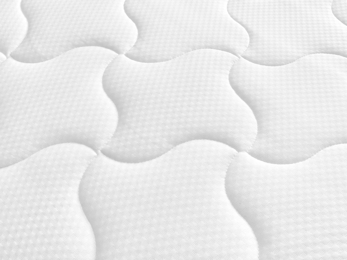 Canapé d'angle fixe EVEREST tissu chiné - Orange - Angle droit - 10 coussins