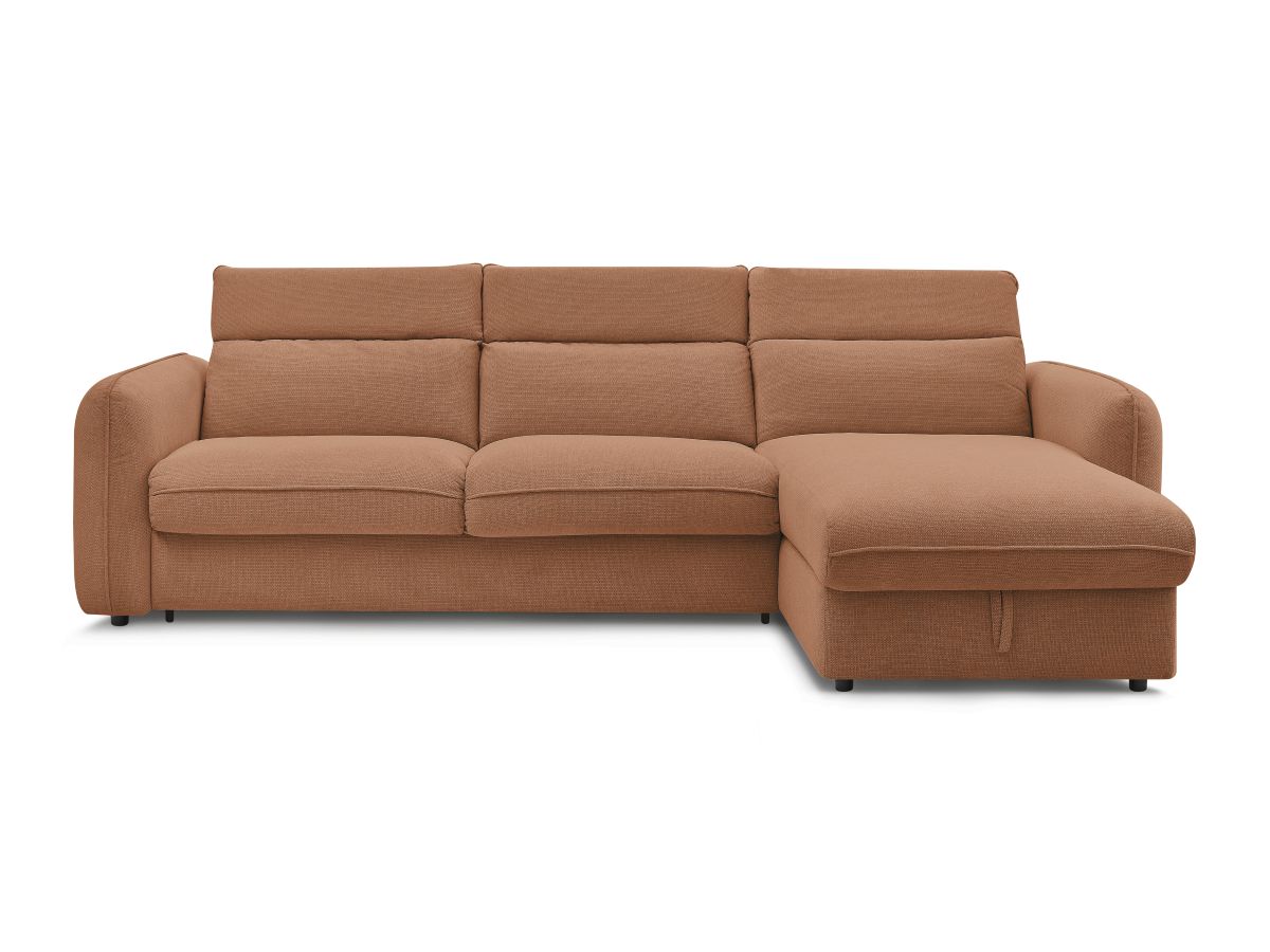 Canapé d'angle réversible convertible ouverture express coffre ACHILLE