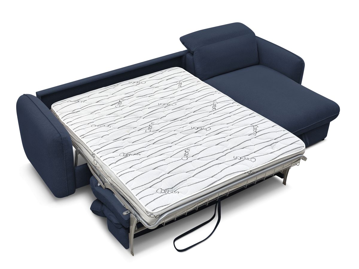 Canapé d'angle réversible convertible ouverture express coffre ACHILLE
