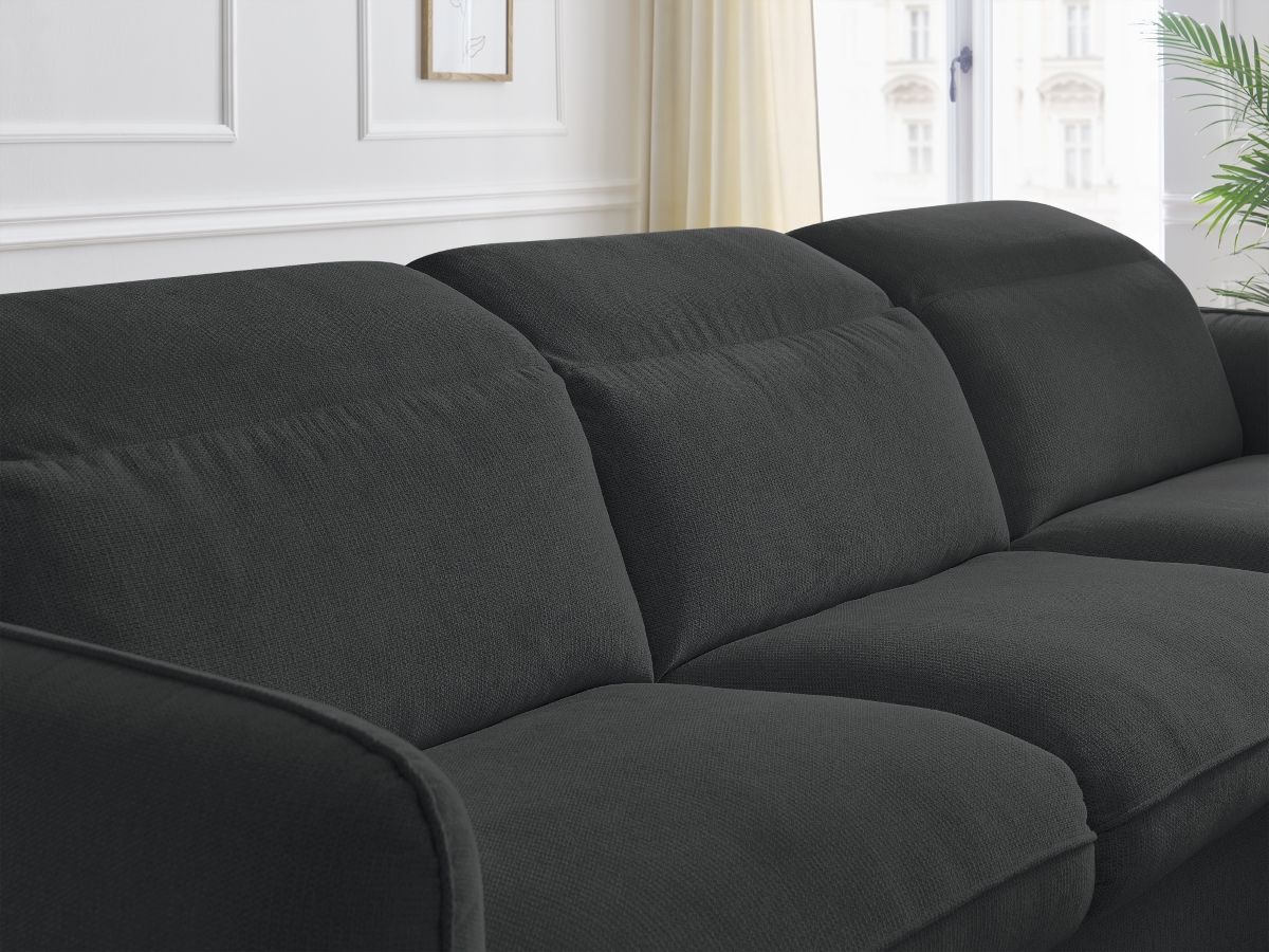 Canapé d'angle réversible convertible ouverture express coffre ACHILLE
