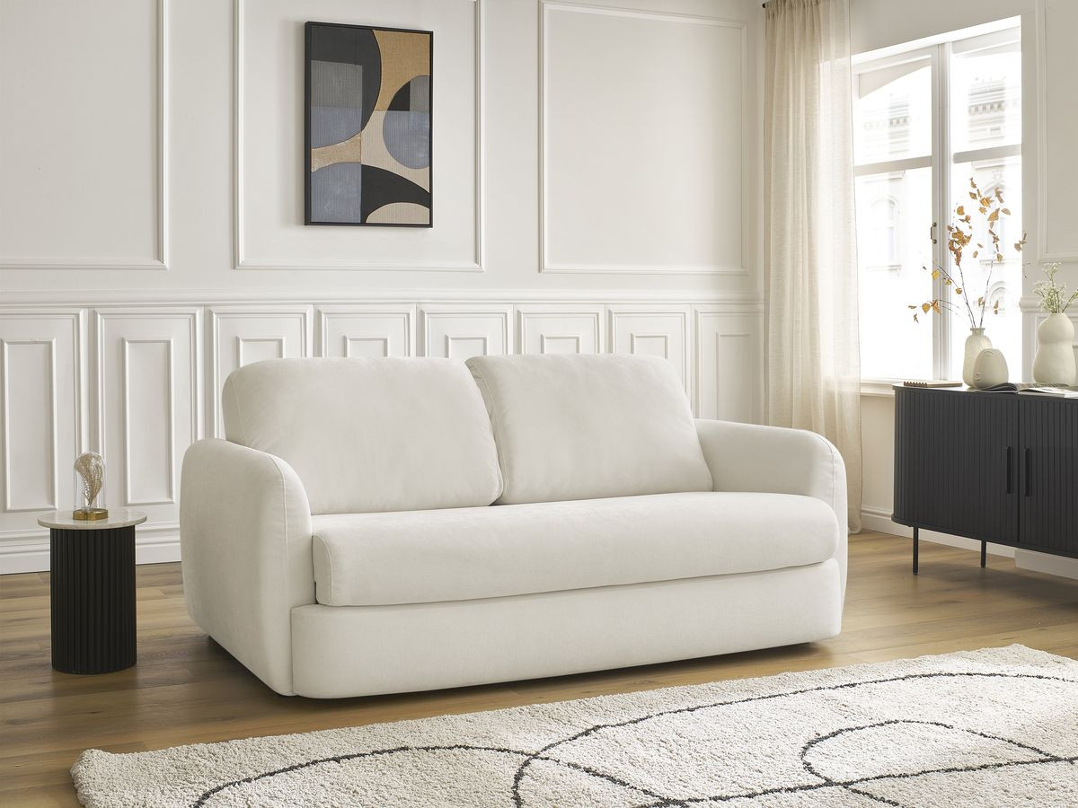 Canapé droit convertible JAURES beige — vue 6