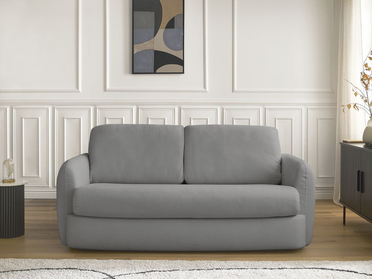 Canapé droit convertible JAURES gris foncé — vue 5