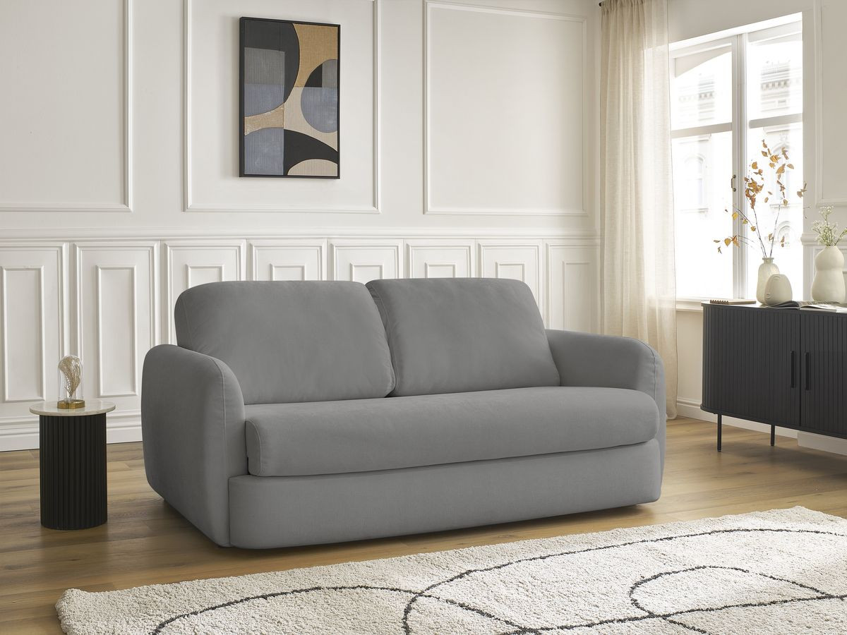 Canapé droit convertible JAURES gris foncé — vue 6