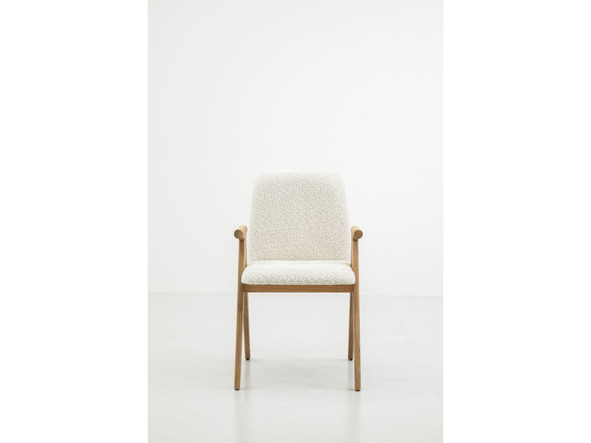 Ensemble MAZARGUES avec table à manger extensible 200 à 300 cm + 6 chaises PAGNOL placage chêne massif