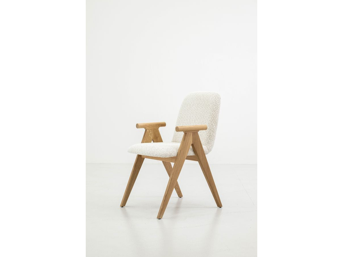 Ensemble MAZARGUES avec table à manger extensible 200 à 300 cm + 6 chaises PAGNOL placage chêne massif