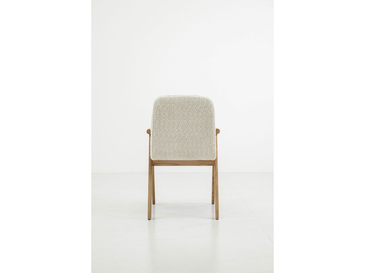 Ensemble MAZARGUES avec table à manger extensible 200 à 300 cm + 6 chaises PAGNOL placage chêne massif